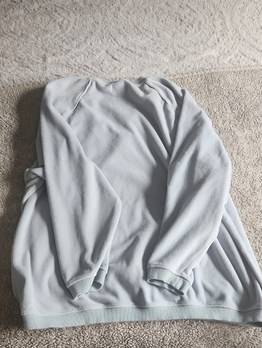 Aerie light Blue Women’s Crewneck Oversized Sweatshirt